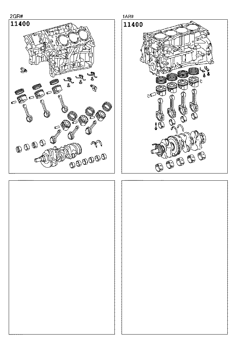  RX270 350 450H |  SHORT BLOCK ASSEMBLY