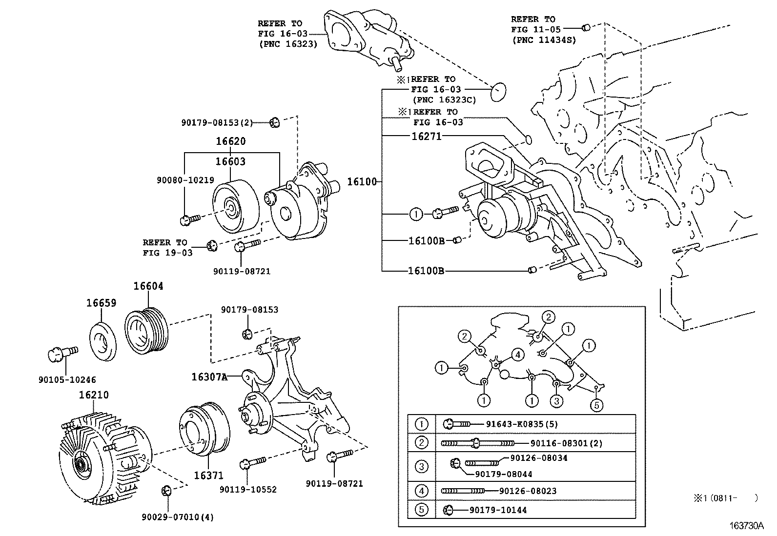  LAND CRUISER 200 |  WATER PUMP