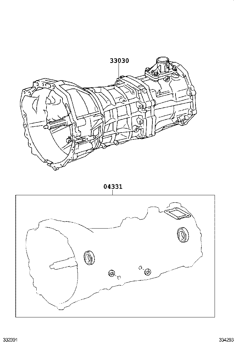  HILUX |  TRANSAXLE OR TRANSMISSION ASSY GASKET KIT MTM