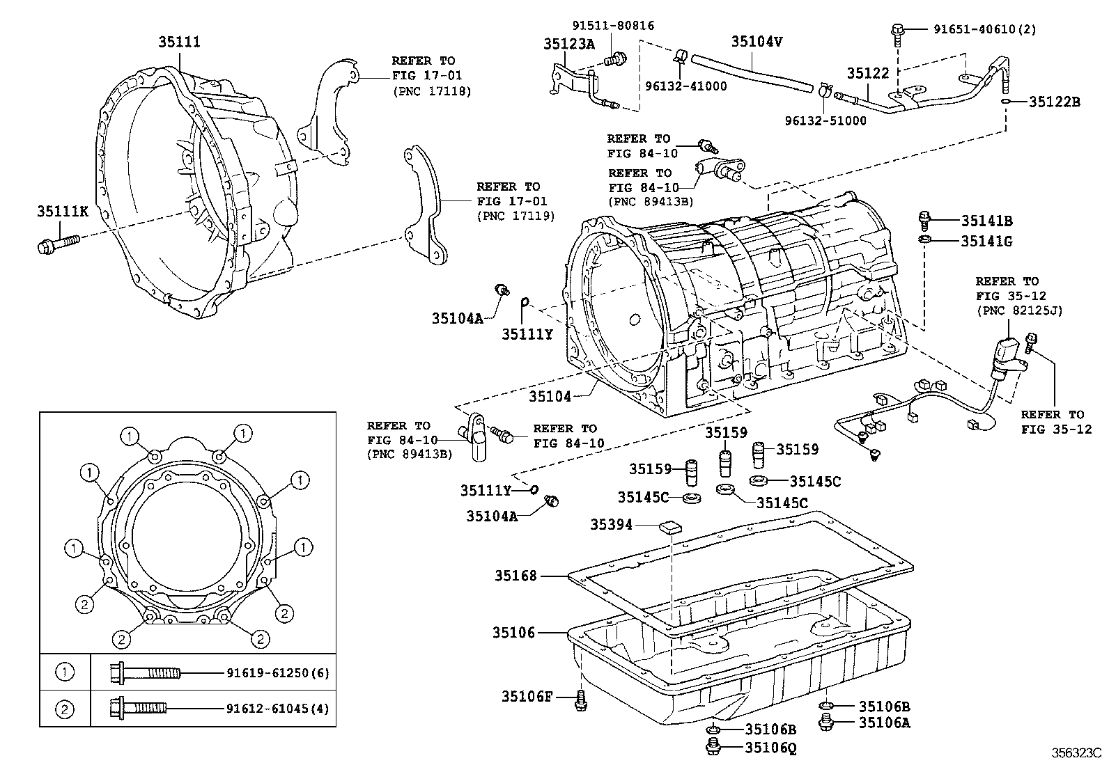  LAND CRUISER 200 |  TRANSMISSION CASE OIL PAN ATM