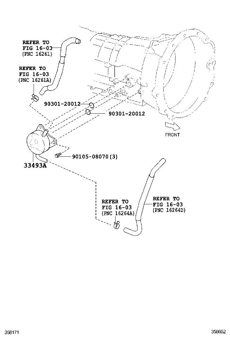  IS250 300H |  OIL COOLER TUBE ATM