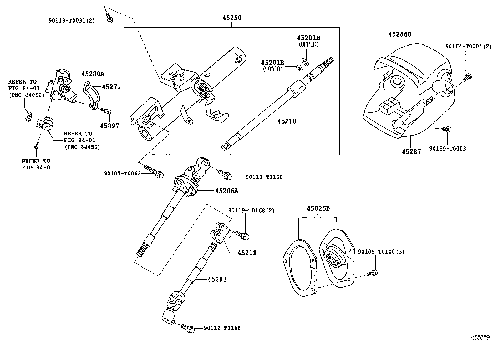  HILUX |  STEERING COLUMN SHAFT