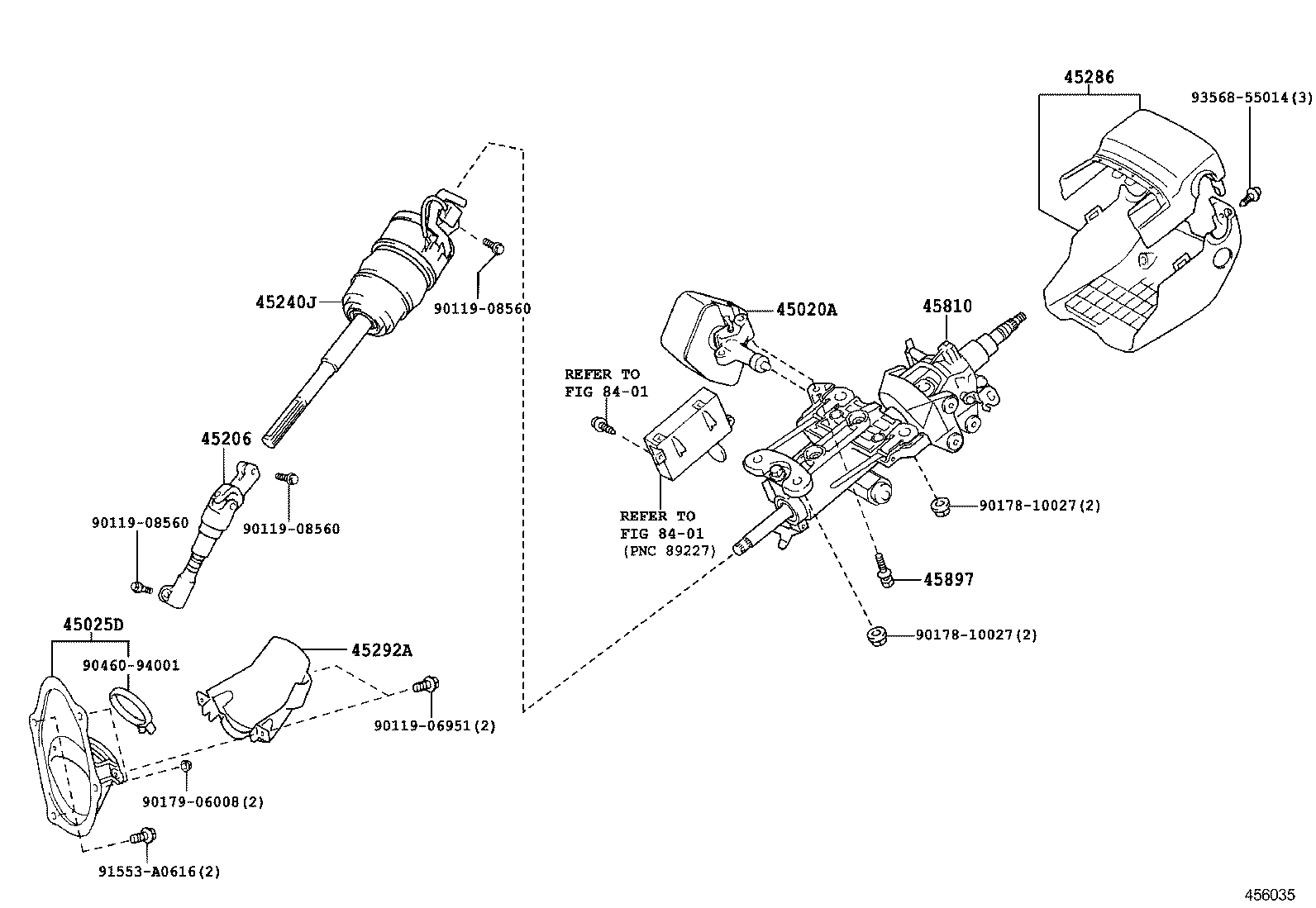  GS GS HYBRID |  STEERING COLUMN SHAFT