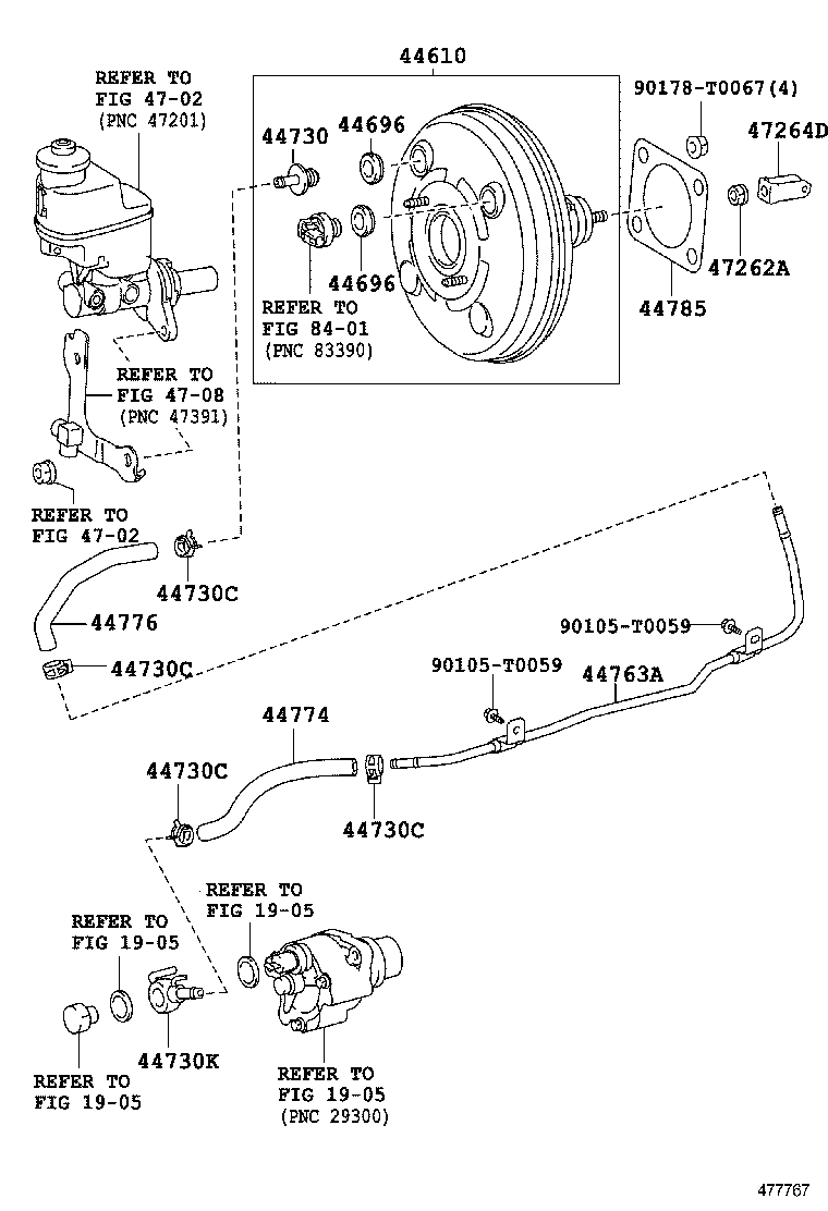  HILUX |  BRAKE BOOSTER VACUUM TUBE