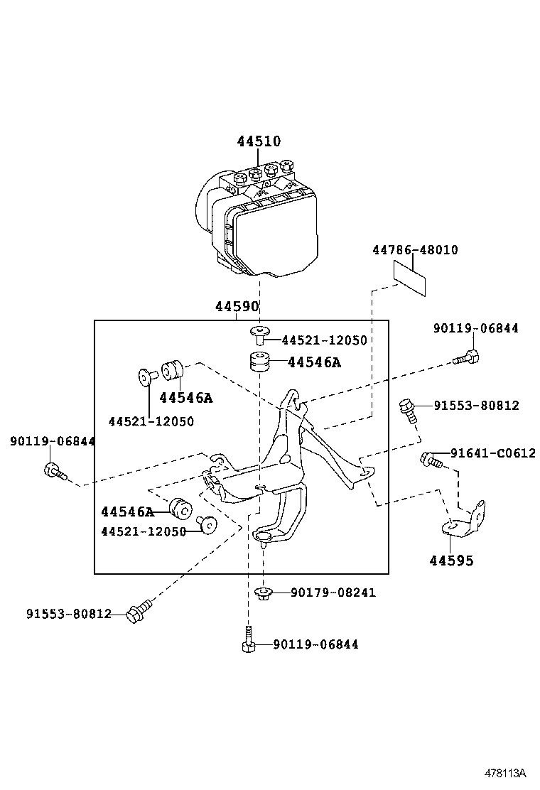  GS GS HYBRID |  BRAKE TUBE CLAMP