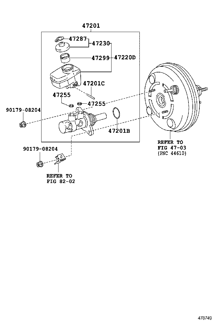  IS250 300H |  BRAKE MASTER CYLINDER