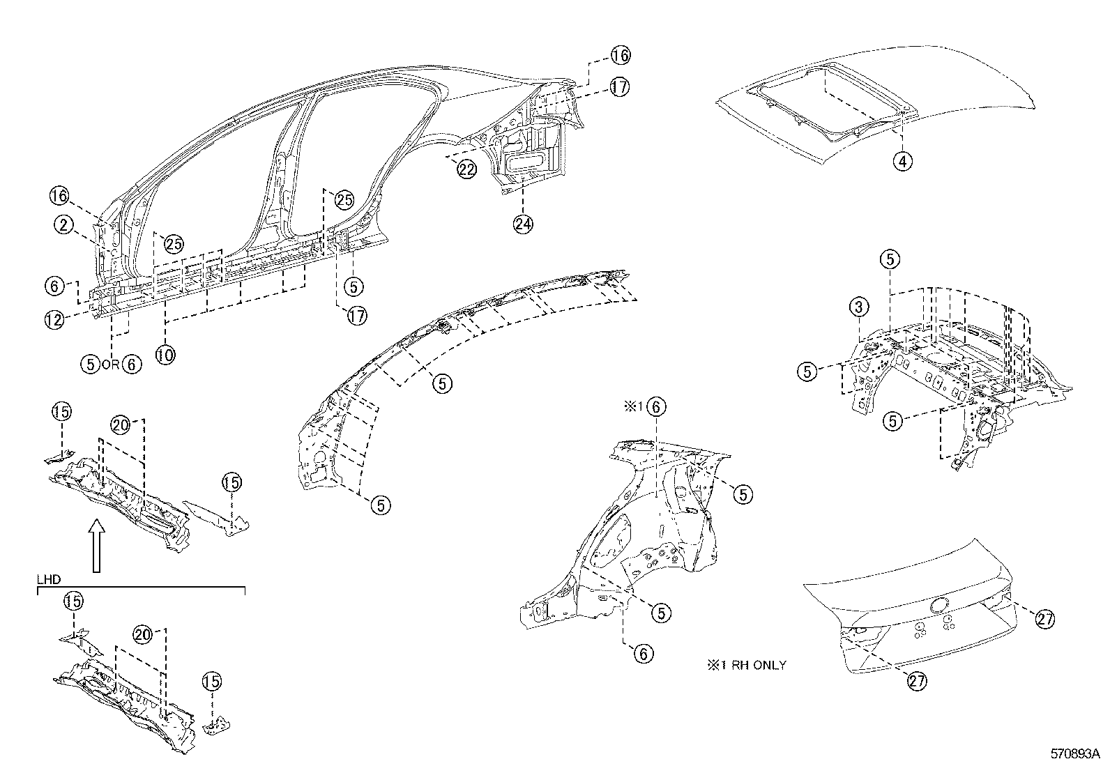  IS250 300H |  HOLE PLUG