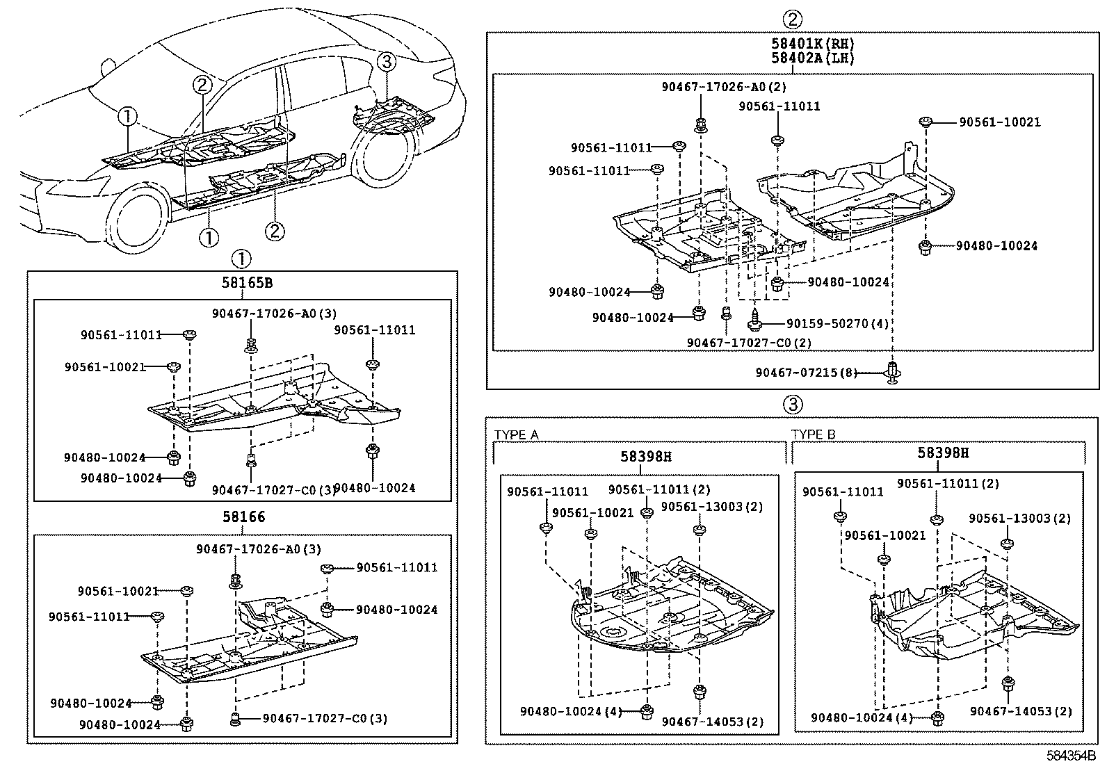  GS GS HYBRID |  FLOOR PAN LOWER BACK PANEL