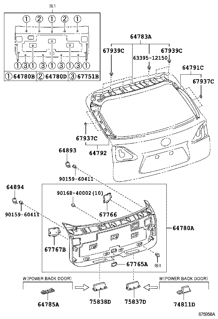 RX270 350 450H |  BACK DOOR PANEL GLASS