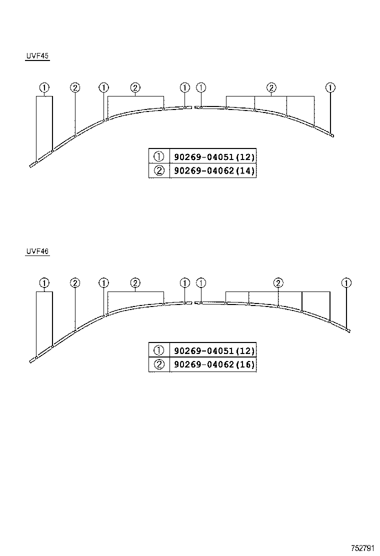  LS600H 600HL |  SIDE MOULDING