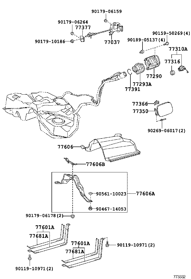  LS600H 600HL |  FUEL TANK TUBE