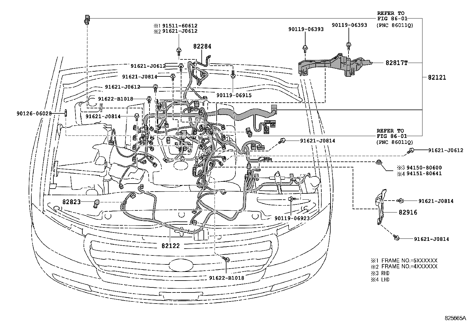  LAND CRUISER 200 |  WIRING CLAMP