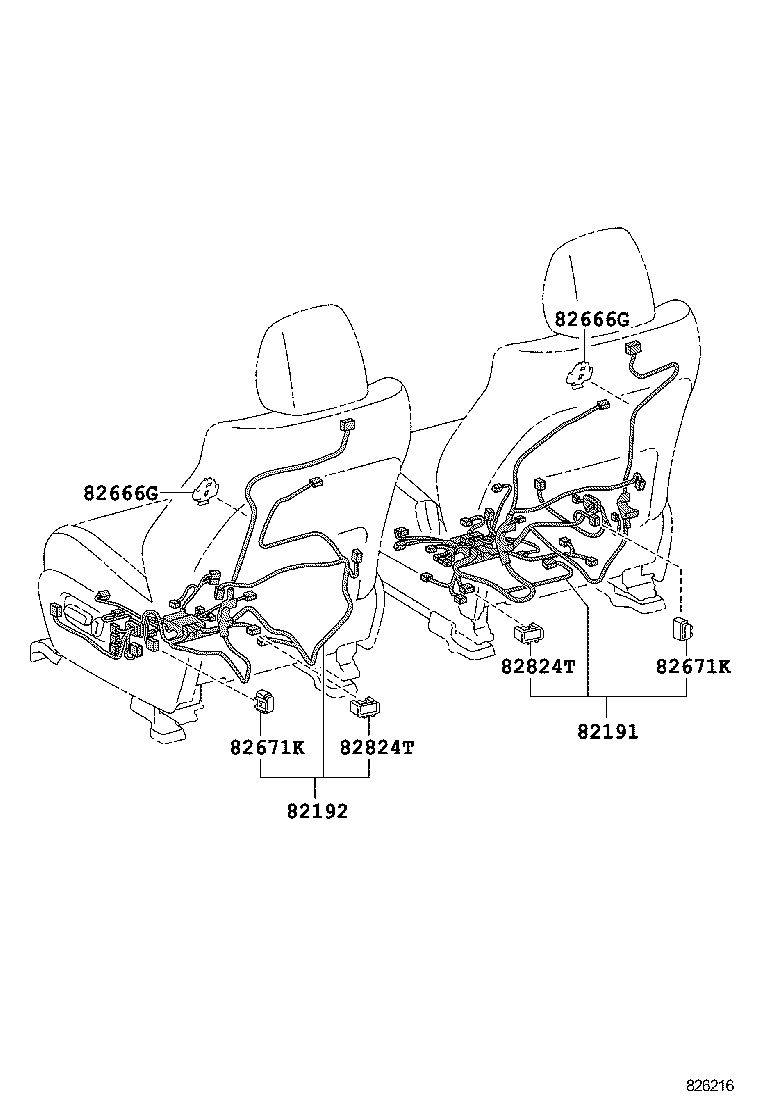  RX270 350 450H |  WIRING CLAMP