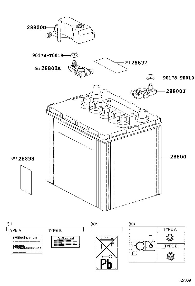  HILUX |  BATTERY BATTERY CABLE