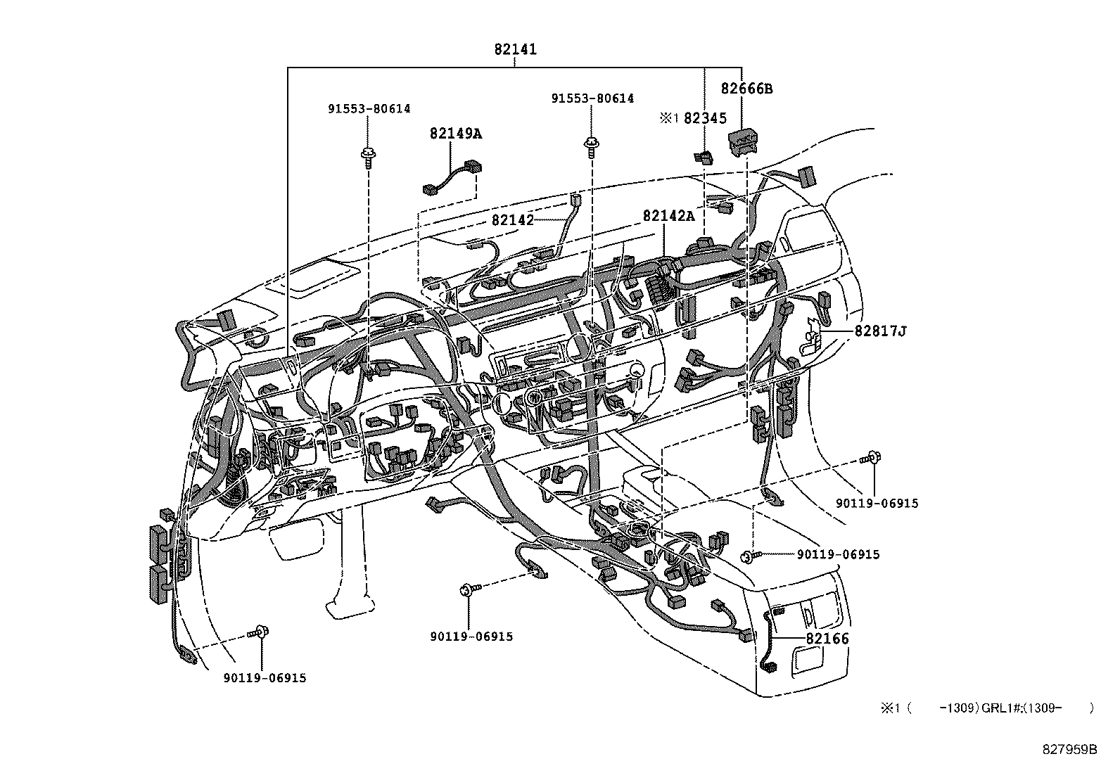  GS GS HYBRID |  WIRING CLAMP