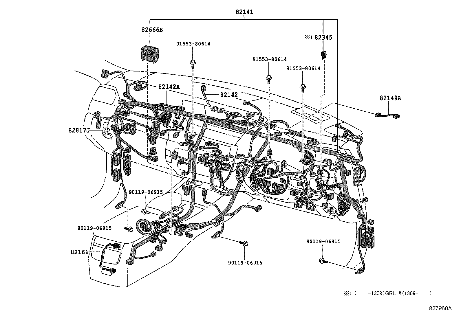  GS GS HYBRID |  WIRING CLAMP