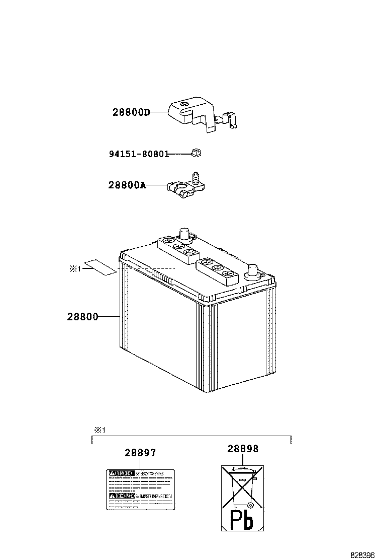  ES250 350 300H |  BATTERY BATTERY CABLE