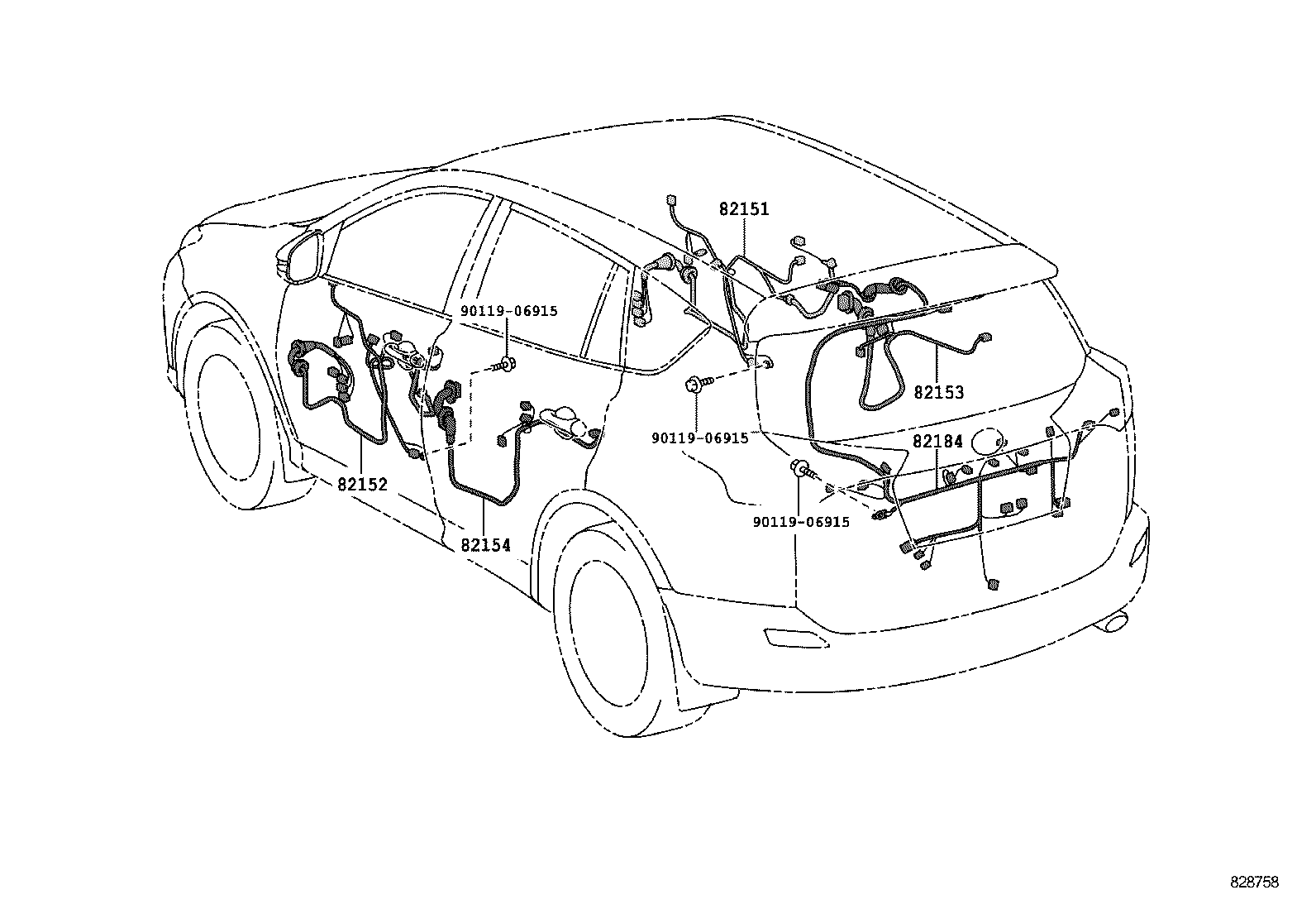  RAV4 |  WIRING CLAMP