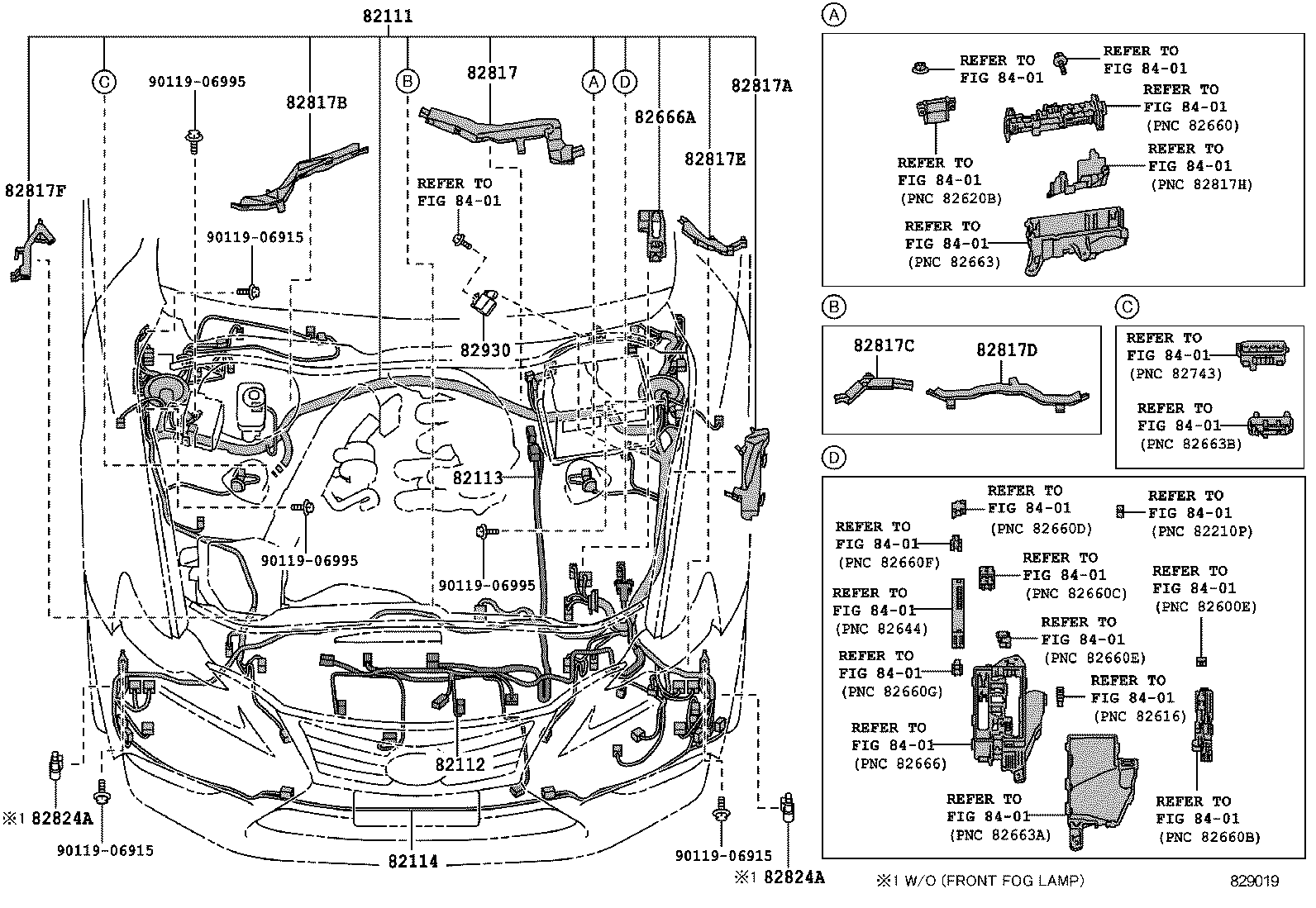  IS250 300H |  WIRING CLAMP