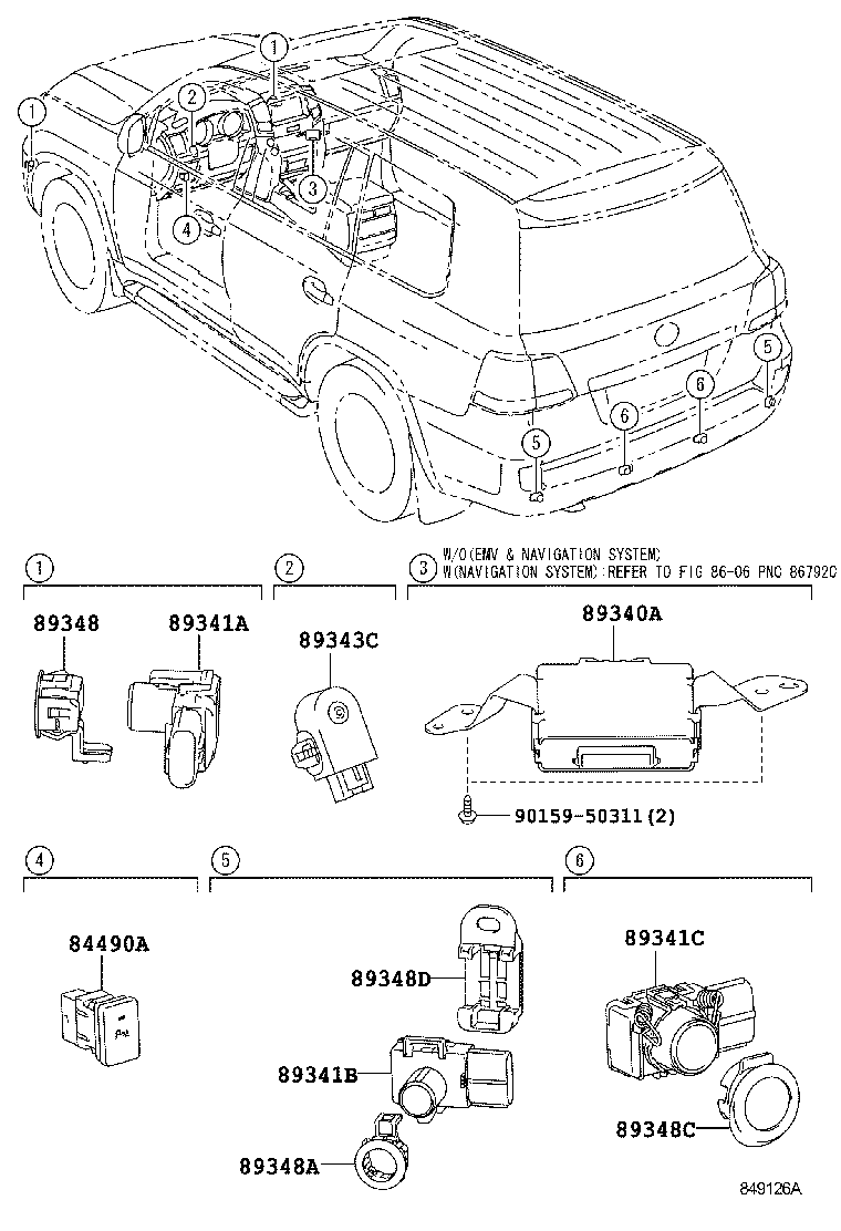  LAND CRUISER 200 |  CLEARANCE BACK SONAR