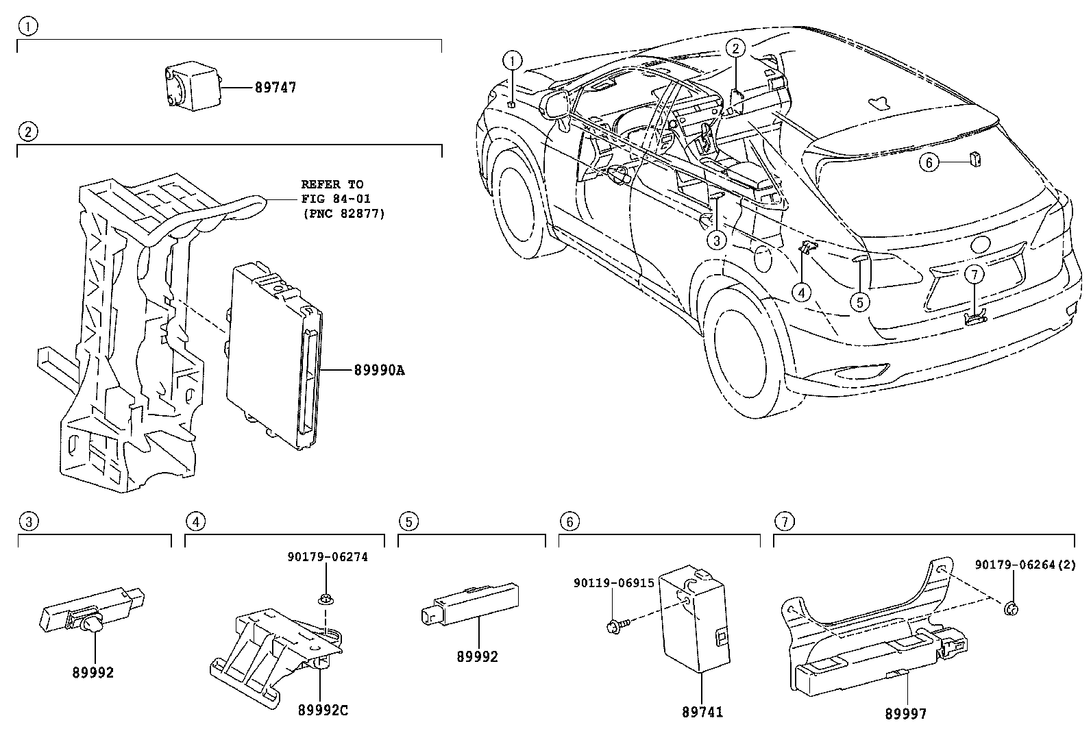  RX270 350 450H |  WIRELESS DOOR LOCK