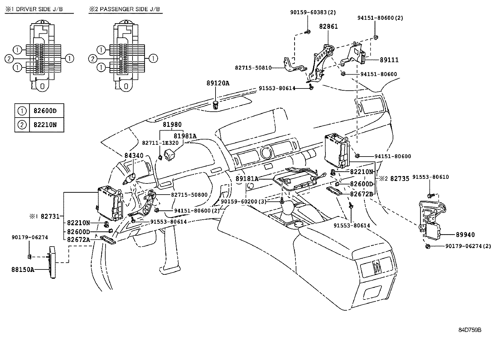  LS460 460L |  SWITCH RELAY COMPUTER