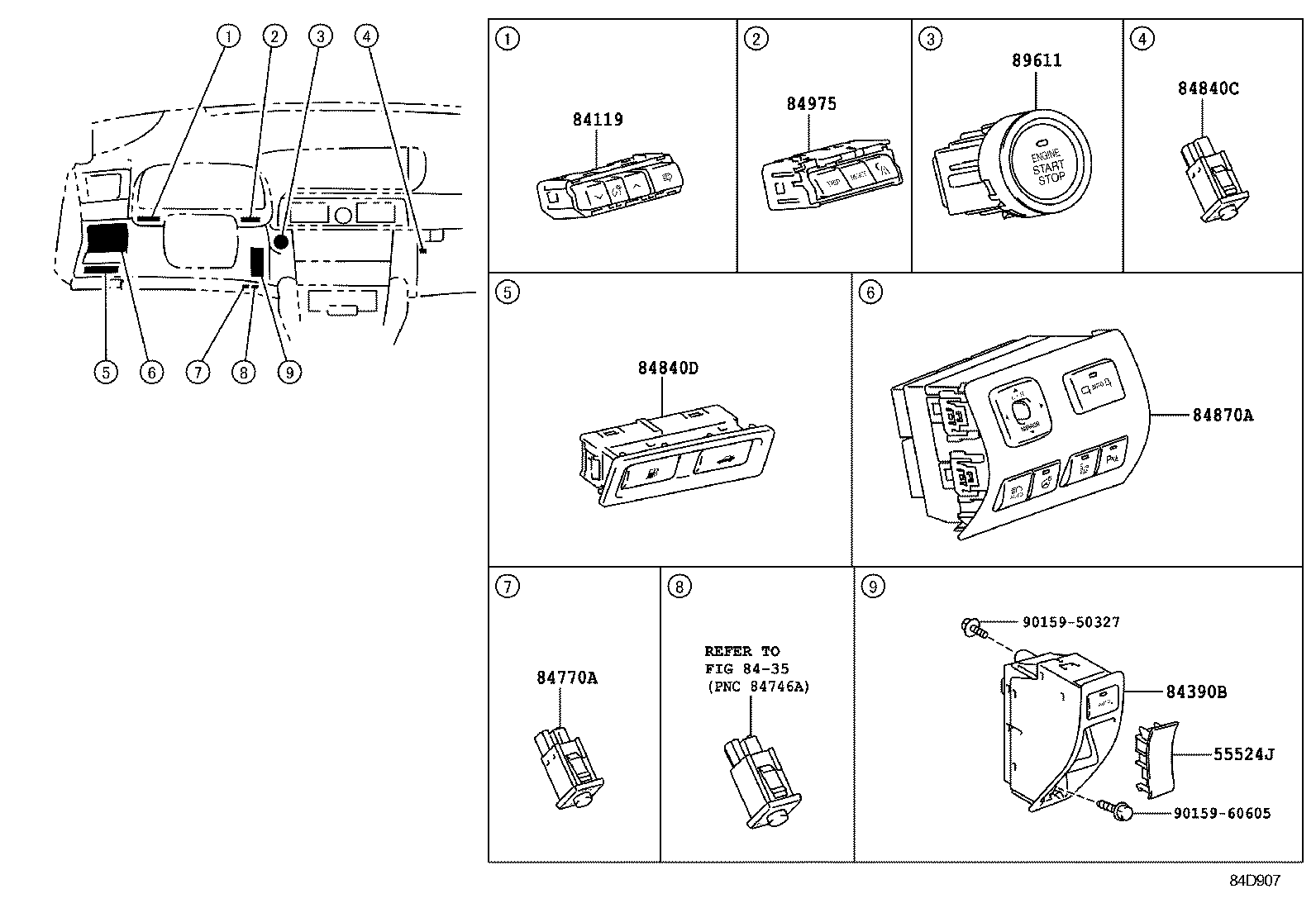  LS600H 600HL |  SWITCH RELAY COMPUTER