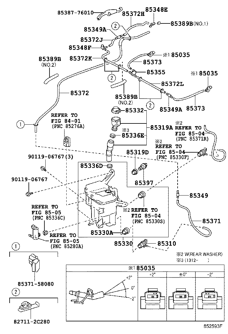  CT200H |  WINDSHIELD WASHER