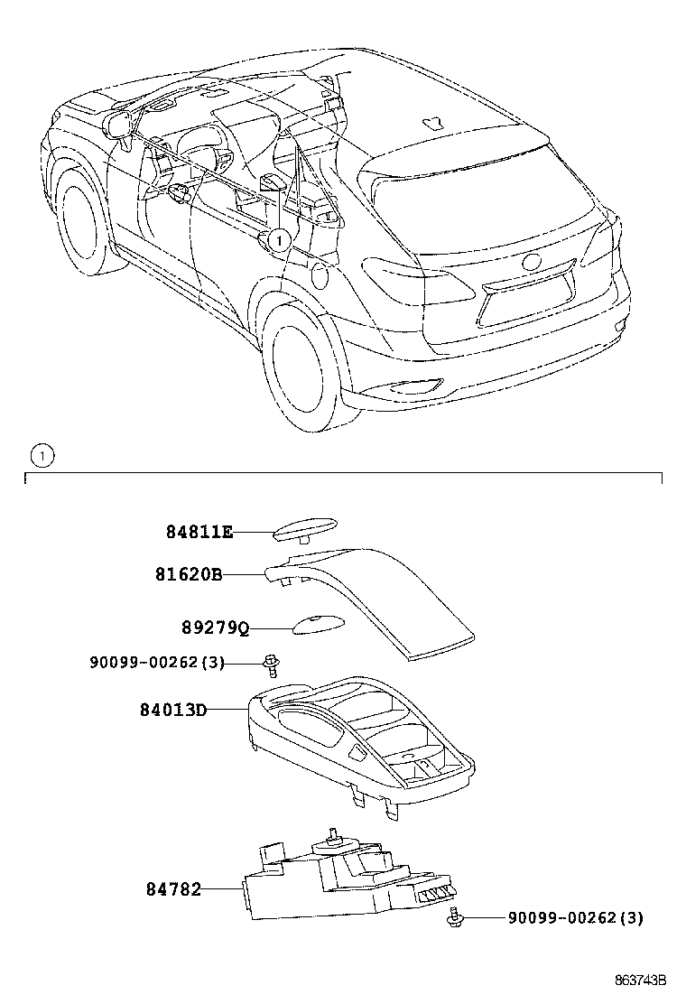  RX270 350 450H |  NAVIGATION FRONT MONITOR DISPLAY