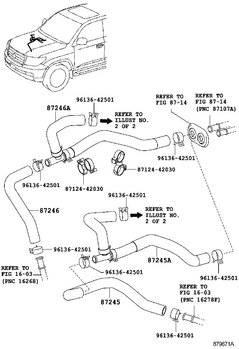  LAND CRUISER 200 |  HEATING AIR CONDITIONING WATER PIPING