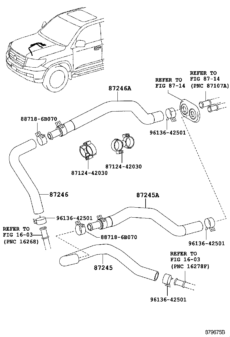  LAND CRUISER 200 |  HEATING AIR CONDITIONING WATER PIPING