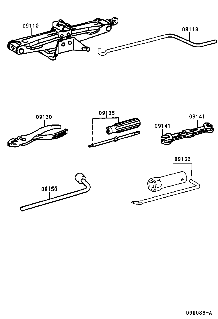  YARIS |  STANDARD TOOL