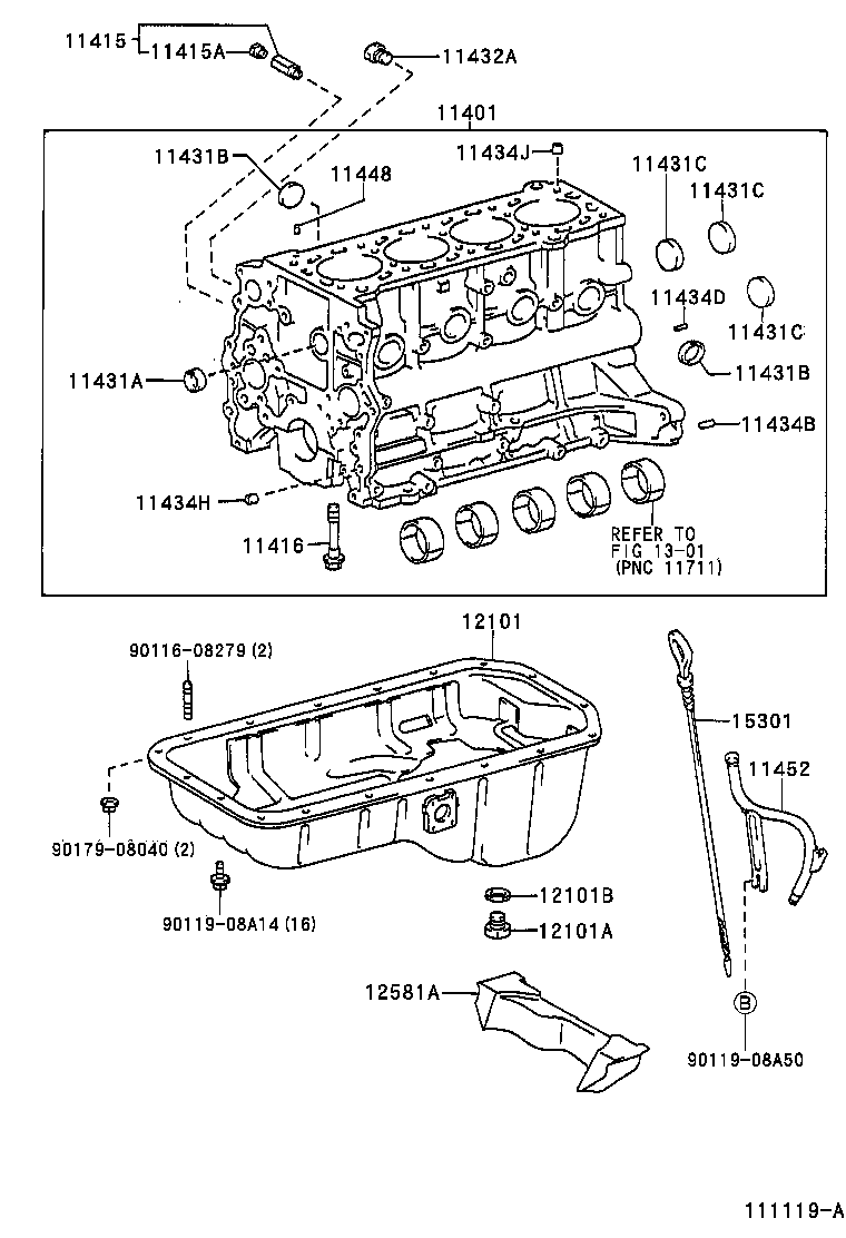  HIACE HIACE S B V |  CYLINDER BLOCK