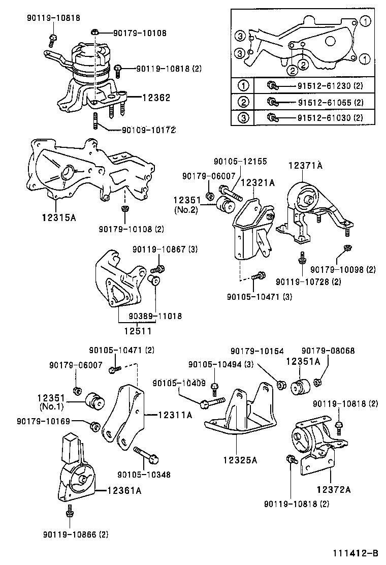  AVENSIS |  MOUNTING