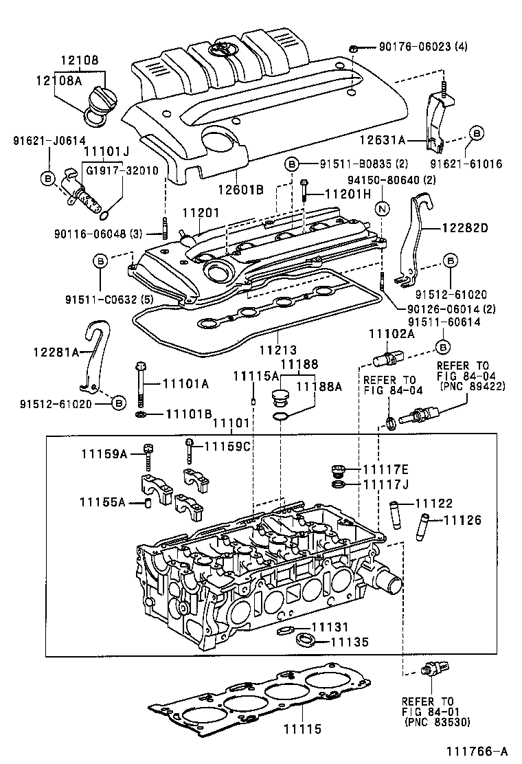  AVENSIS |  CYLINDER HEAD