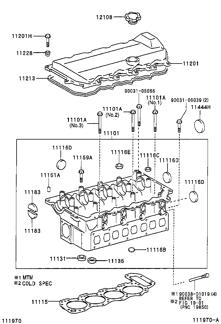  DYNA |  CYLINDER HEAD