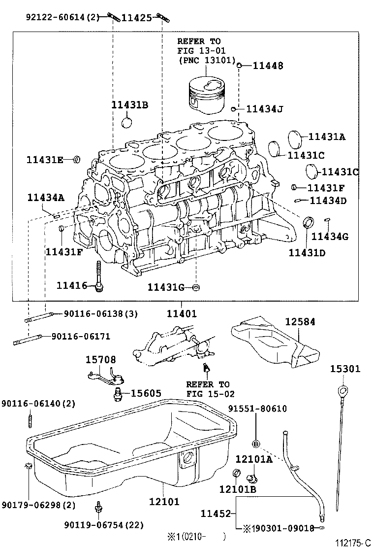  HIACE HIACE S B V |  CYLINDER BLOCK