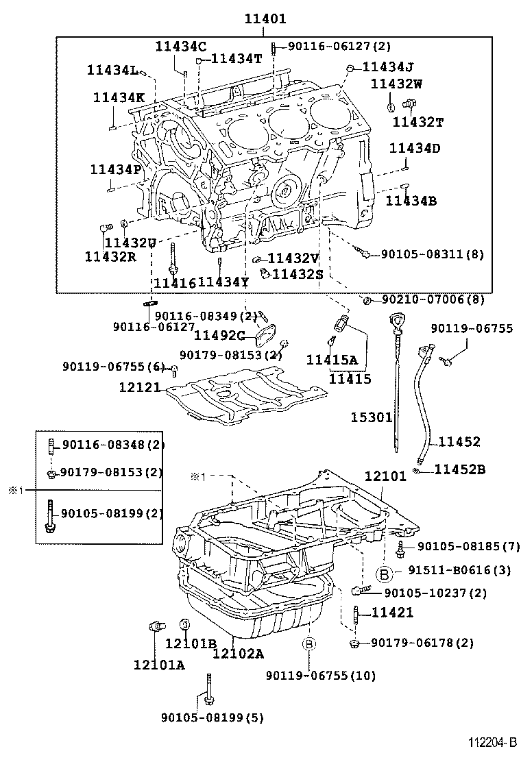  CAMRY |  CYLINDER BLOCK