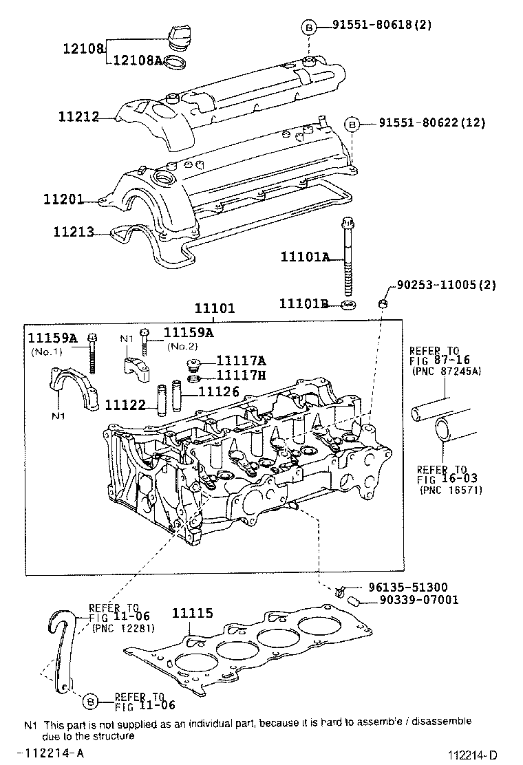  YARIS |  CYLINDER HEAD