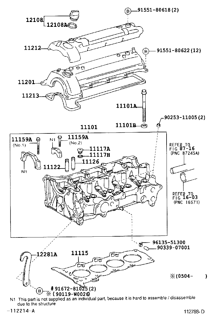  YARIS |  CYLINDER HEAD