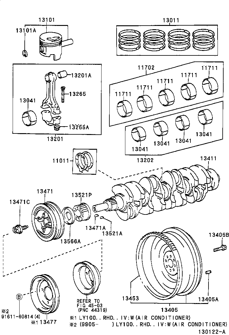  DYNA 100 |  CRANKSHAFT PISTON