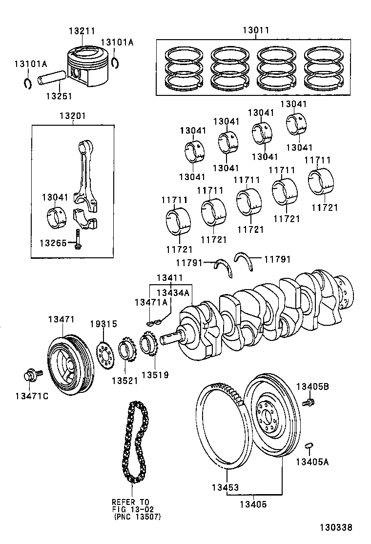  AVENSIS |  CRANKSHAFT PISTON