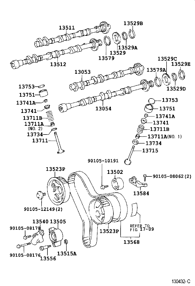  CAMRY |  CAMSHAFT VALVE