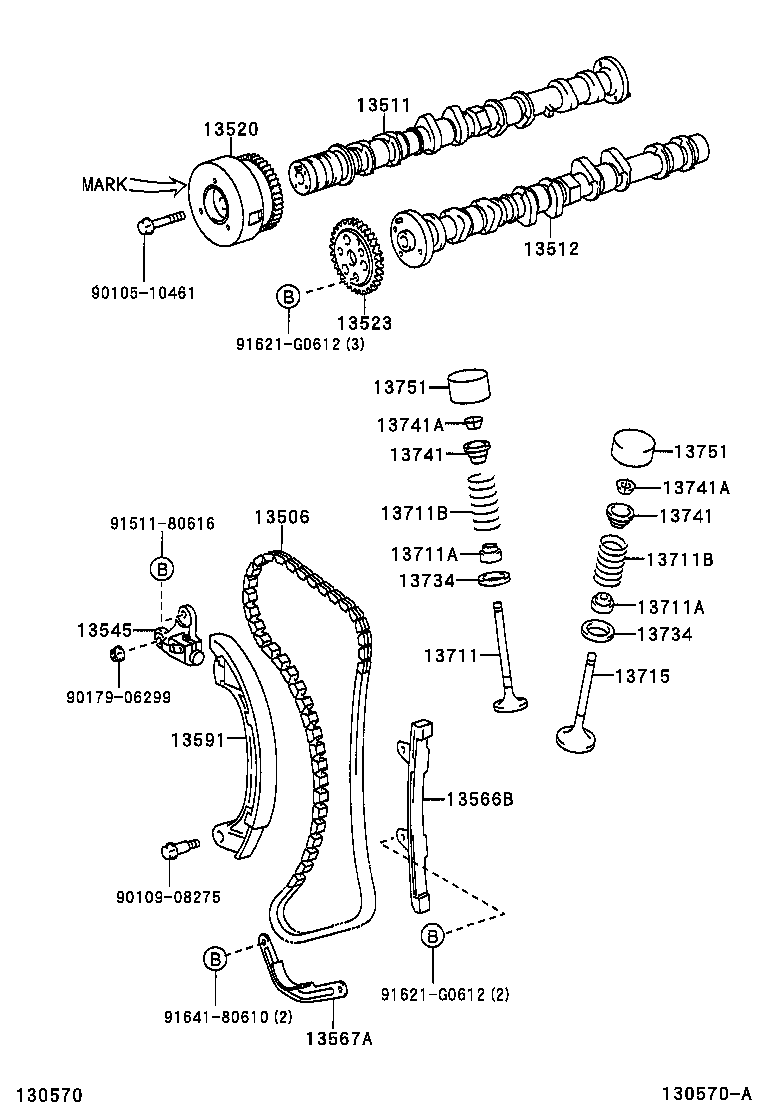  YARIS |  CAMSHAFT VALVE