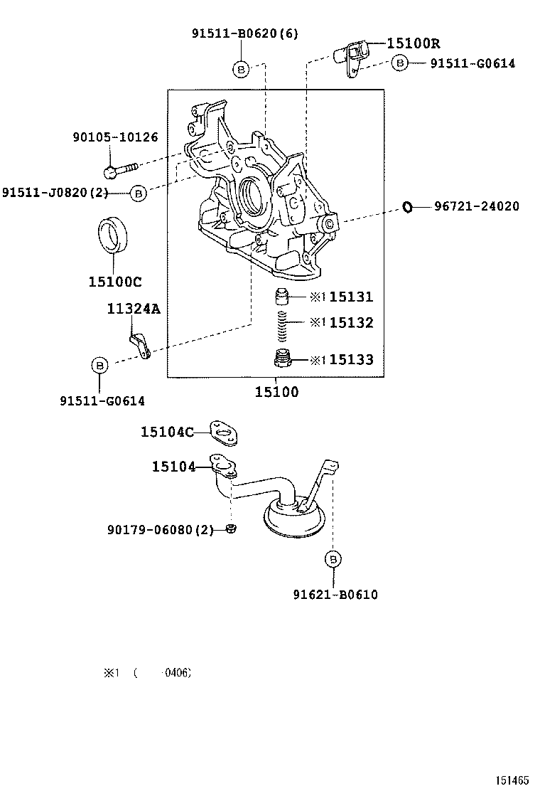  CAMRY |  ENGINE OIL PUMP