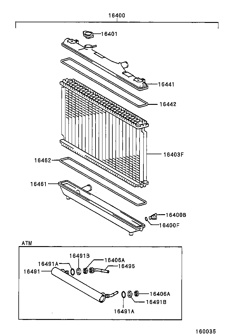  CAMRY |  RADIATOR WATER OUTLET