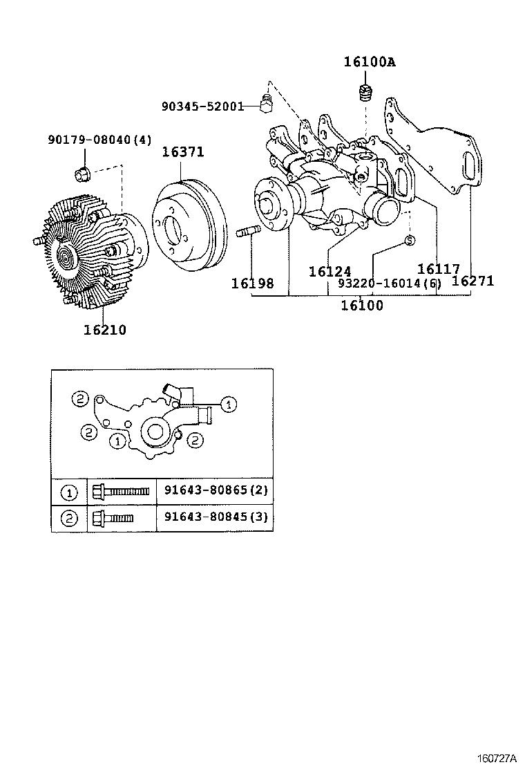  DYNA 200 |  WATER PUMP