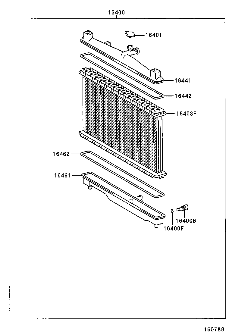  YARIS |  RADIATOR WATER OUTLET