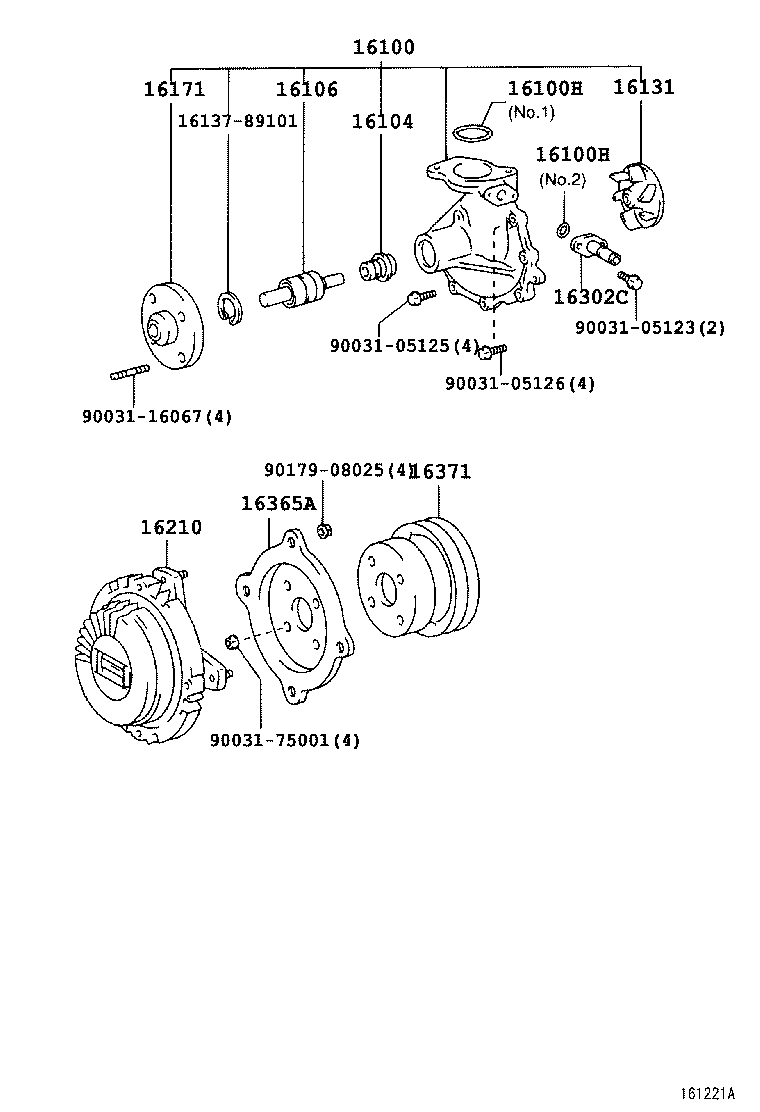  DYNA |  WATER PUMP