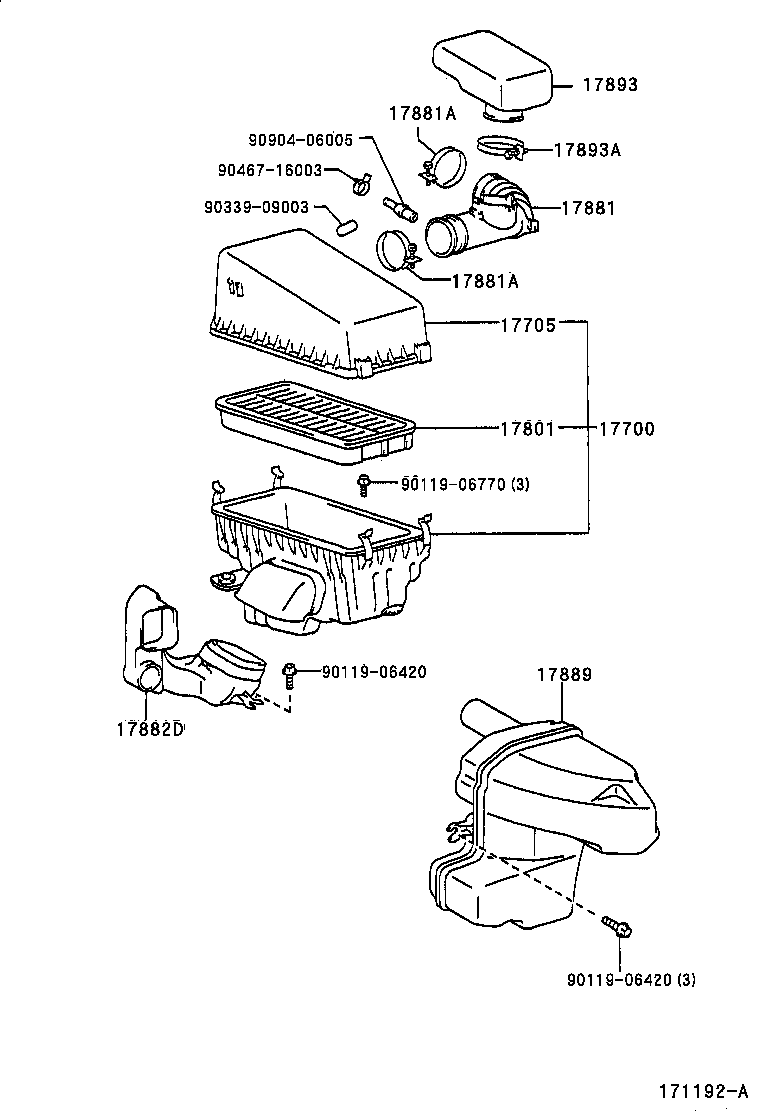  RAV4 |  AIR CLEANER